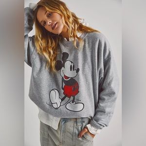 Junk food classic Mickey Mouse sweatshirt Small